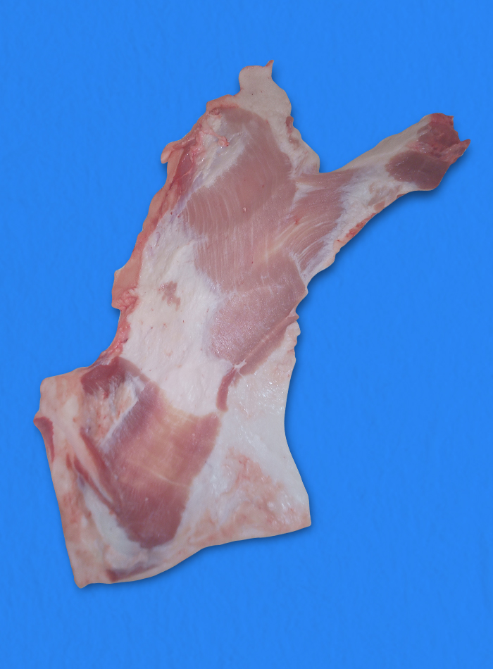 Pork jowls without soft fat